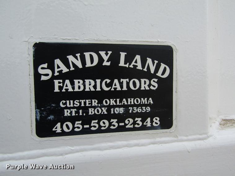 image for item DD8780 1997 Sandy Land single hopper bottom grain trailer