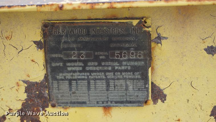 image for item DE3309 Garwood 23 scraper