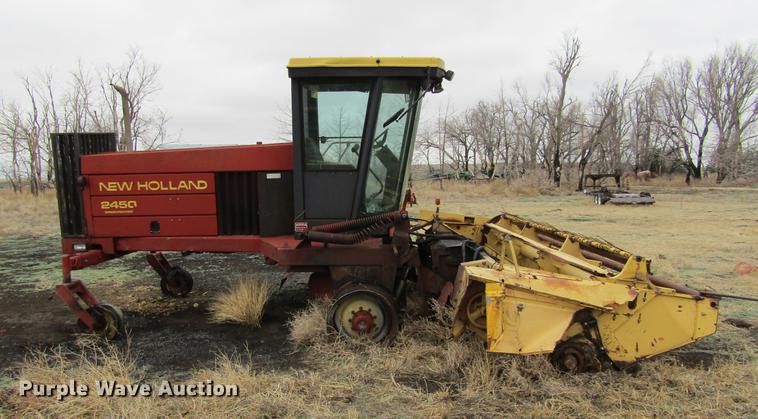 image for item DE6732 New Holland 2450 windrower