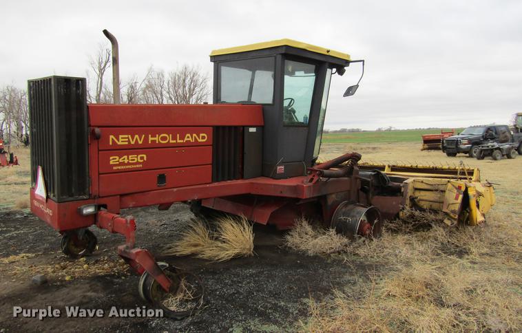 image for item DE6732 New Holland 2450 windrower