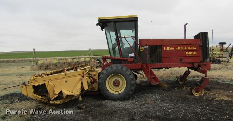 image for item DE6732 New Holland 2450 windrower