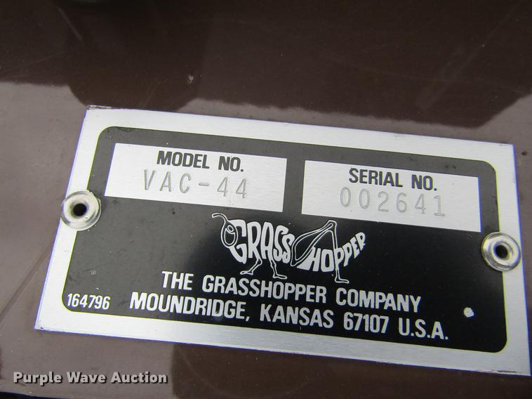 image for item DE6739 Grasshopper 1212 lawn mower