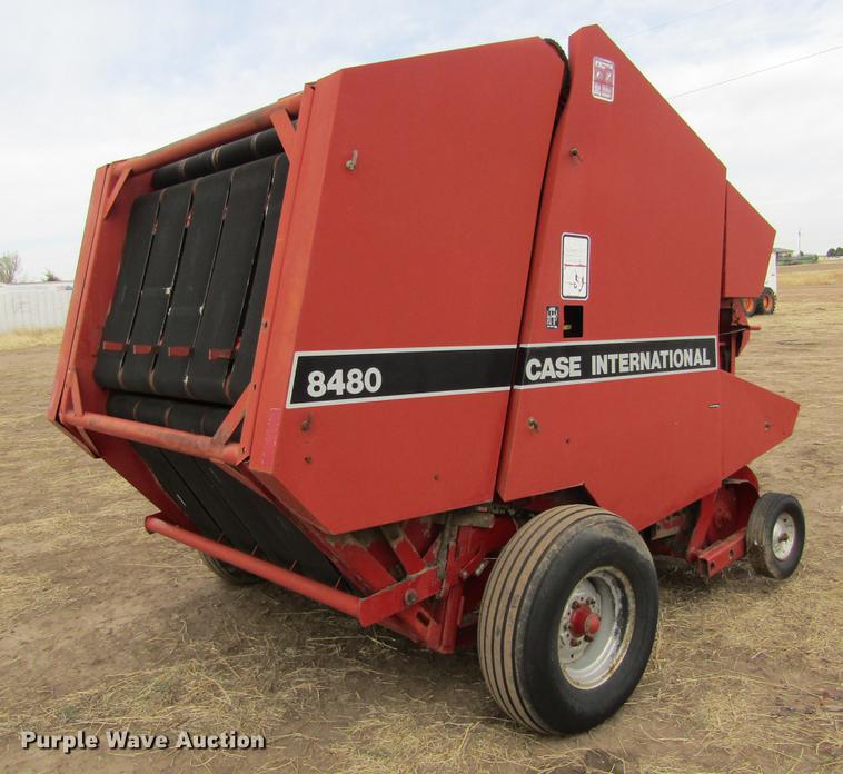 image for item DE6741 1992 Case IH 8480 round baler