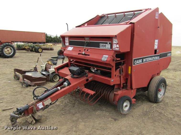 image for item DE6741 1992 Case IH 8480 round baler