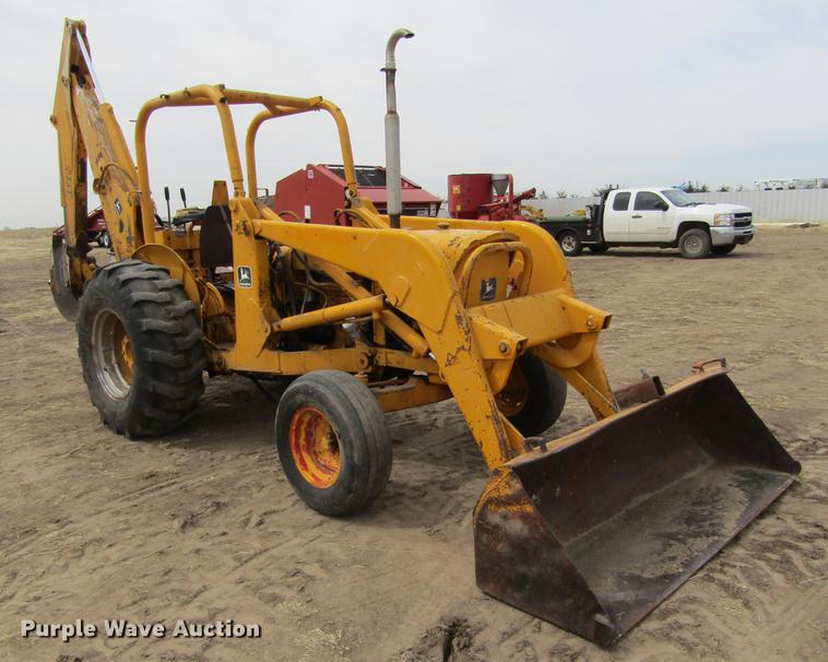 image for item DE6742 John Deere 9250 backhoe