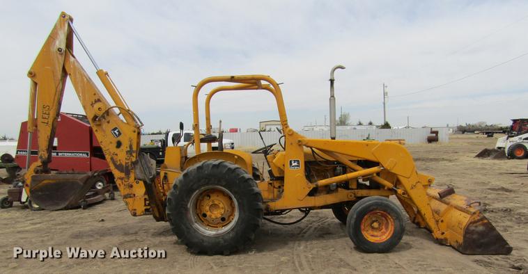 image for item DE6742 John Deere 9250 backhoe