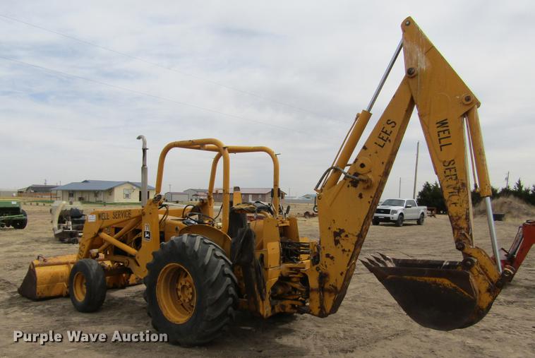 image for item DE6742 John Deere 9250 backhoe