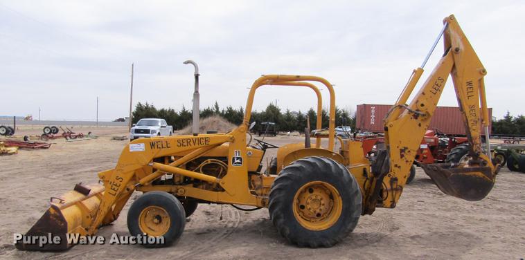 image for item DE6742 John Deere 9250 backhoe
