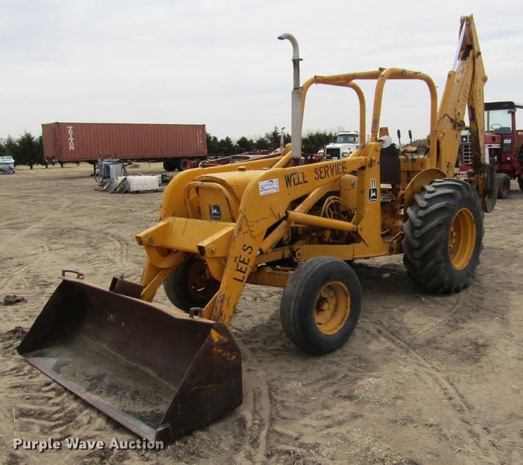 image for item DE6742 John Deere 9250 backhoe
