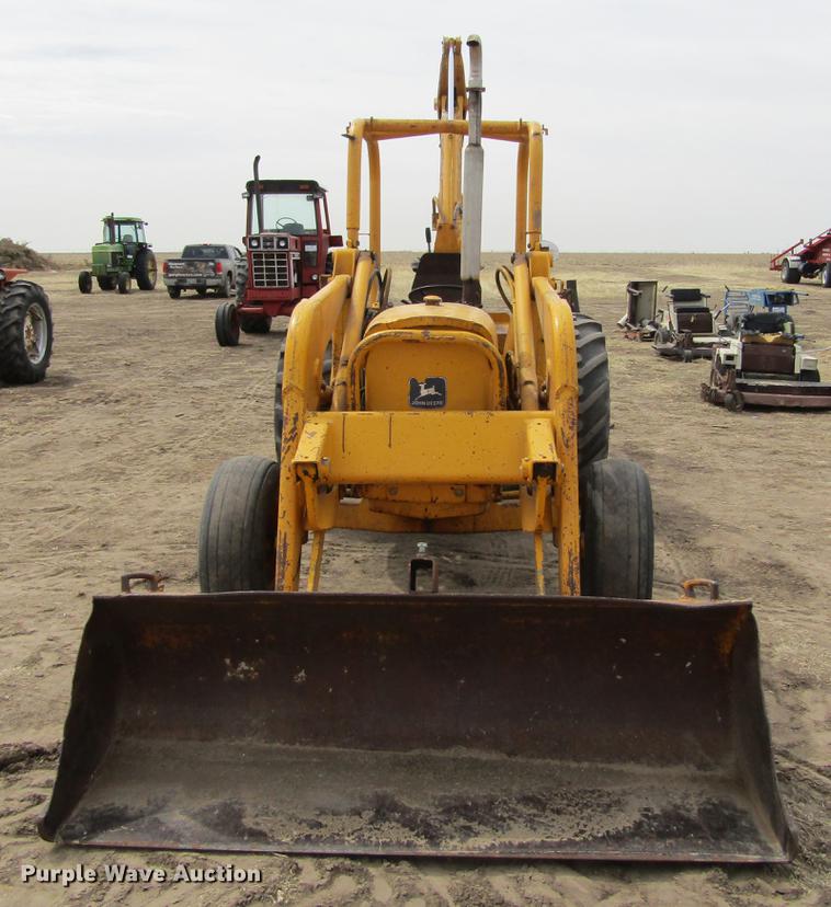 image for item DE6742 John Deere 9250 backhoe