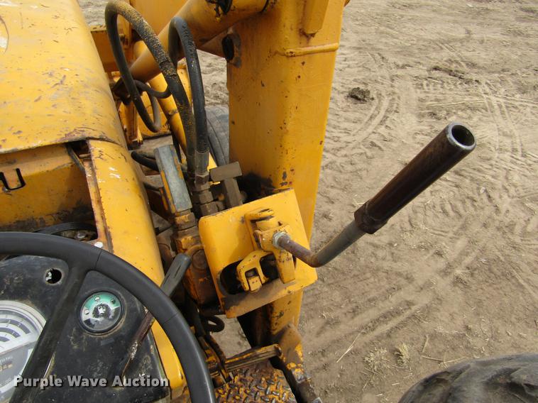 image for item DE6742 John Deere 9250 backhoe