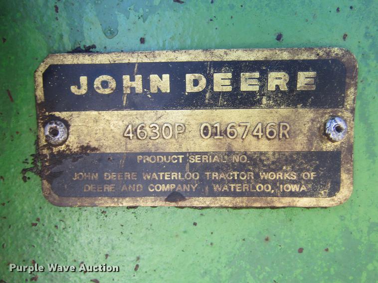 image for item DE6766 John Deere 4630 tractor