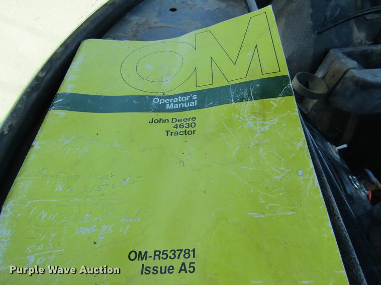 image for item DE6766 John Deere 4630 tractor