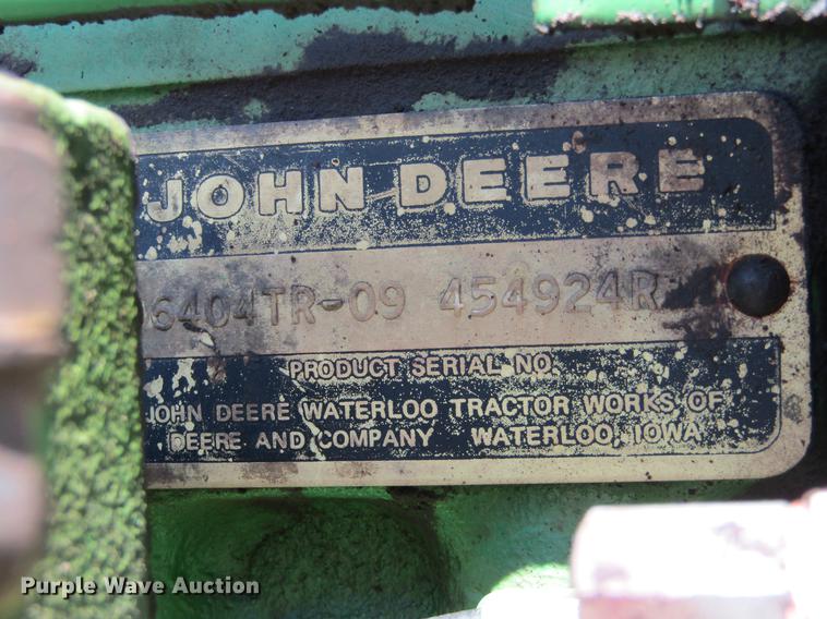 image for item DE6767 1976 John Deere 4430 tractor