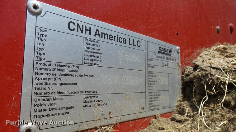 image for item DP9533 2012 Case IH RB564 round baler