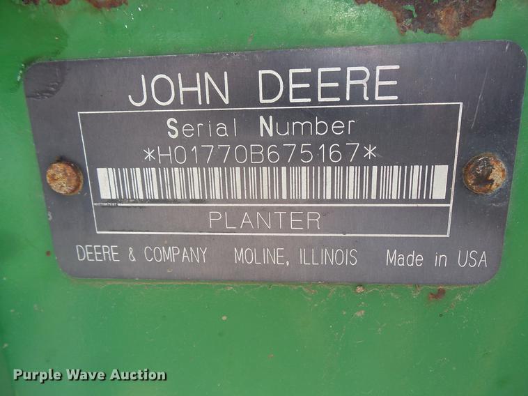 image for item DW9661 John Deere 1770 Max Emerge Plus conservation planter