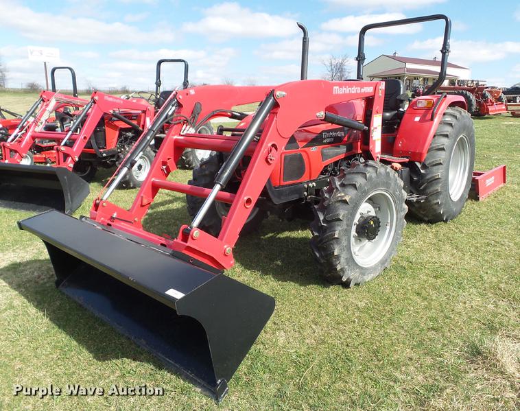 image for item DZ9315 2015 Mahindra MPOWER75 MFWD tractor