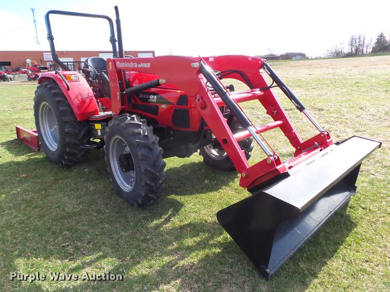 image for item DZ9315 2015 Mahindra MPOWER75 MFWD tractor