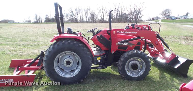 image for item DZ9315 2015 Mahindra MPOWER75 MFWD tractor