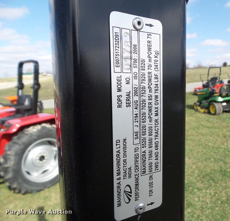 image for item DZ9315 2015 Mahindra MPOWER75 MFWD tractor