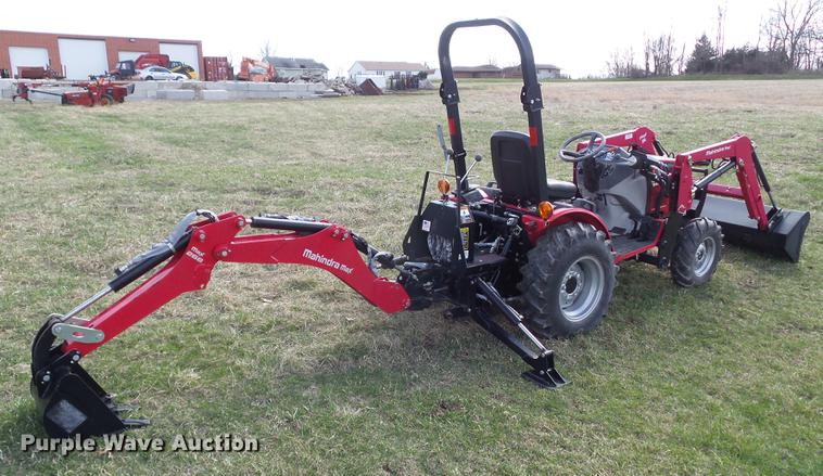 image for item DZ9316 2015 Mahindra MAX26XLHST MFWD tractor