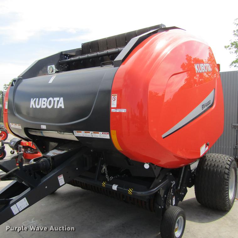 image for item EB9537 2017 Kubota BV4580 round baler