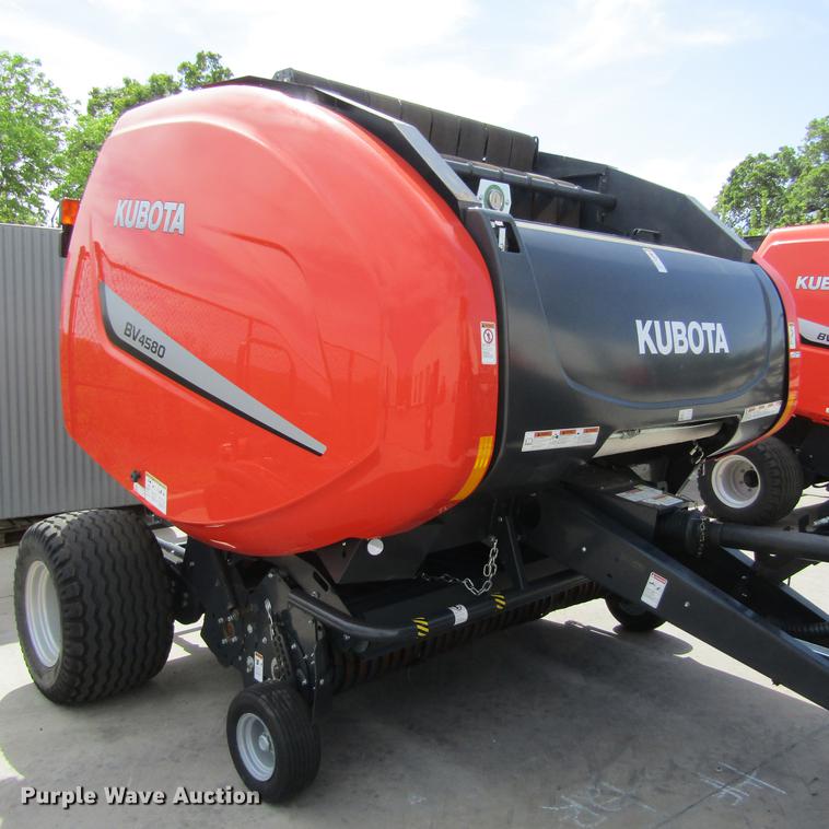 image for item EB9537 2017 Kubota BV4580 round baler