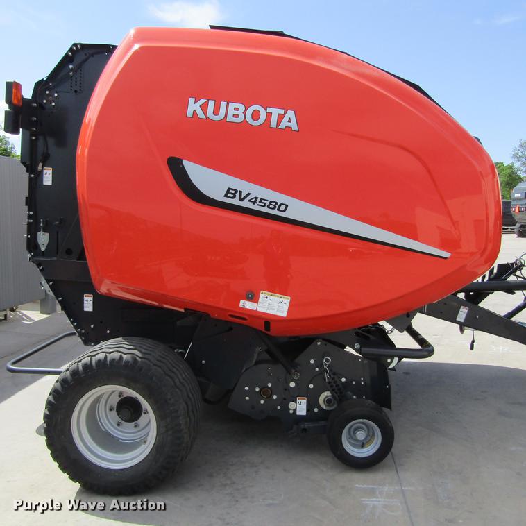 image for item EB9537 2017 Kubota BV4580 round baler
