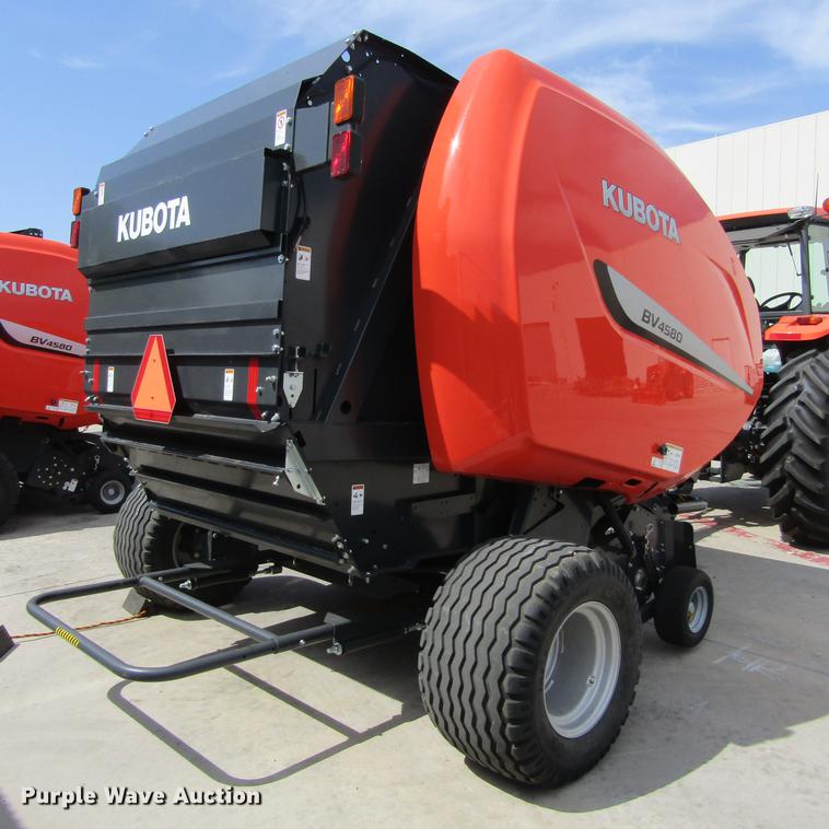 image for item EB9537 2017 Kubota BV4580 round baler