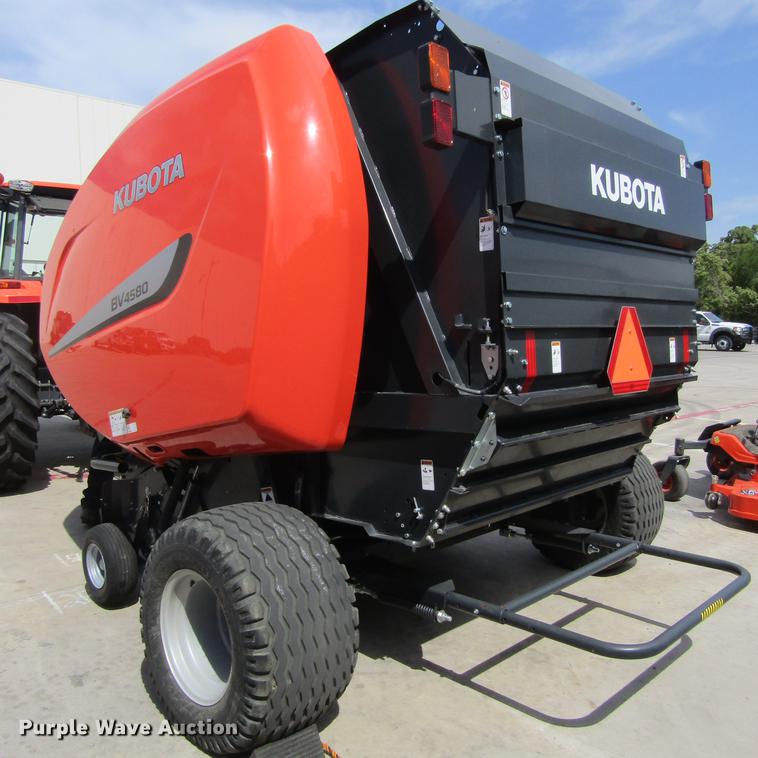 image for item EB9537 2017 Kubota BV4580 round baler