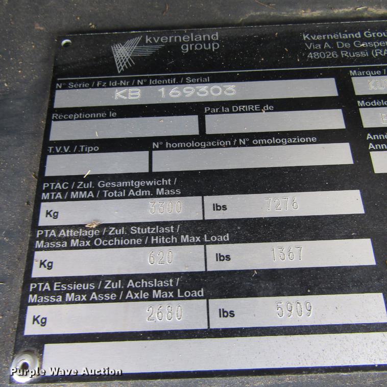 image for item EB9537 2017 Kubota BV4580 round baler