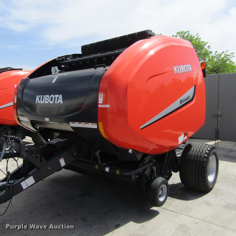 image for item EB9538 2017 Kubota BV4580 round baler