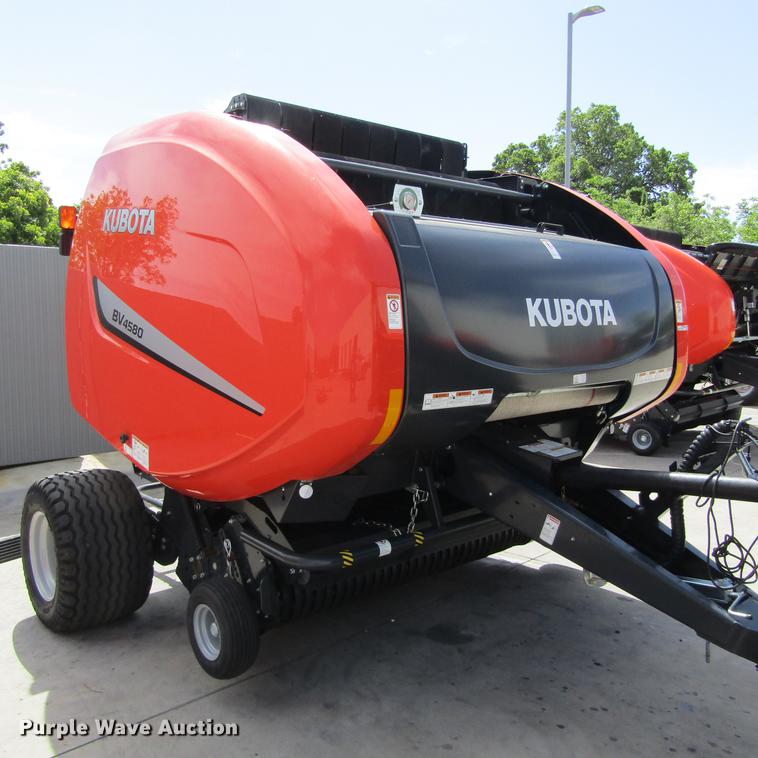 image for item EB9538 2017 Kubota BV4580 round baler