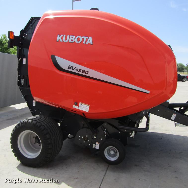 image for item EB9538 2017 Kubota BV4580 round baler