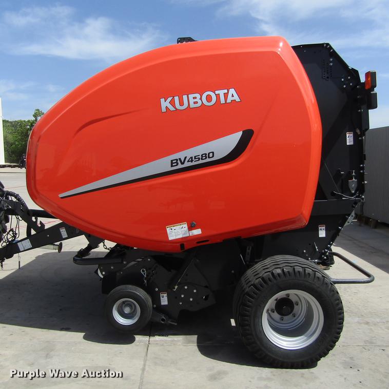 image for item EB9538 2017 Kubota BV4580 round baler