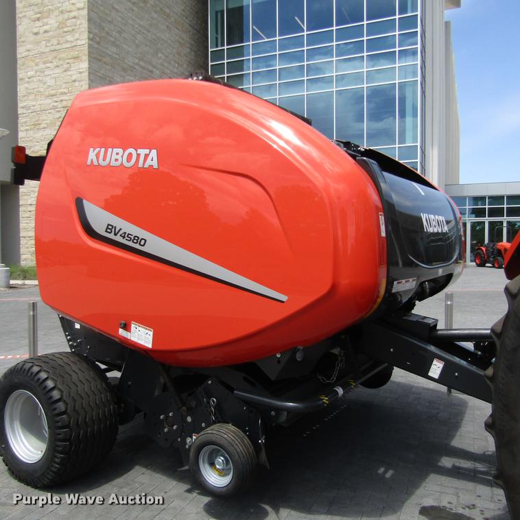 image for item EB9539 2017 Kubota BV4580 round baler