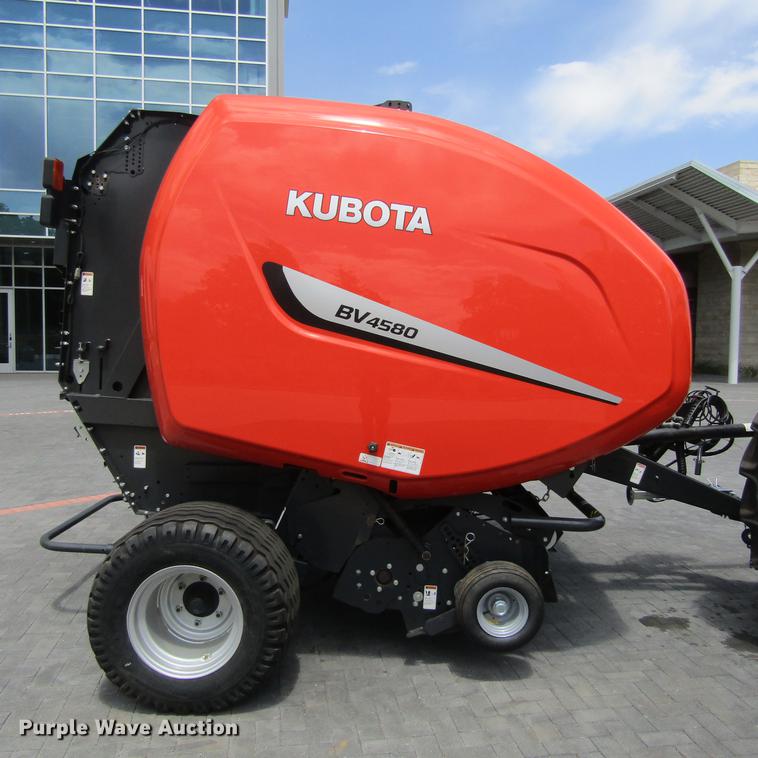 image for item EB9539 2017 Kubota BV4580 round baler