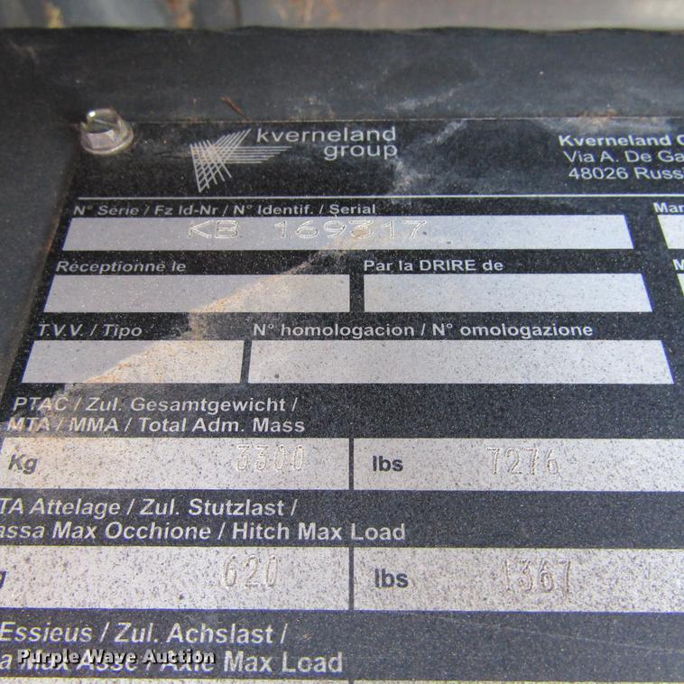 image for item EB9539 2017 Kubota BV4580 round baler