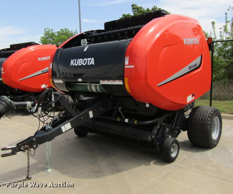 image for item EB9541 2017 Kubota BV4580 round baler