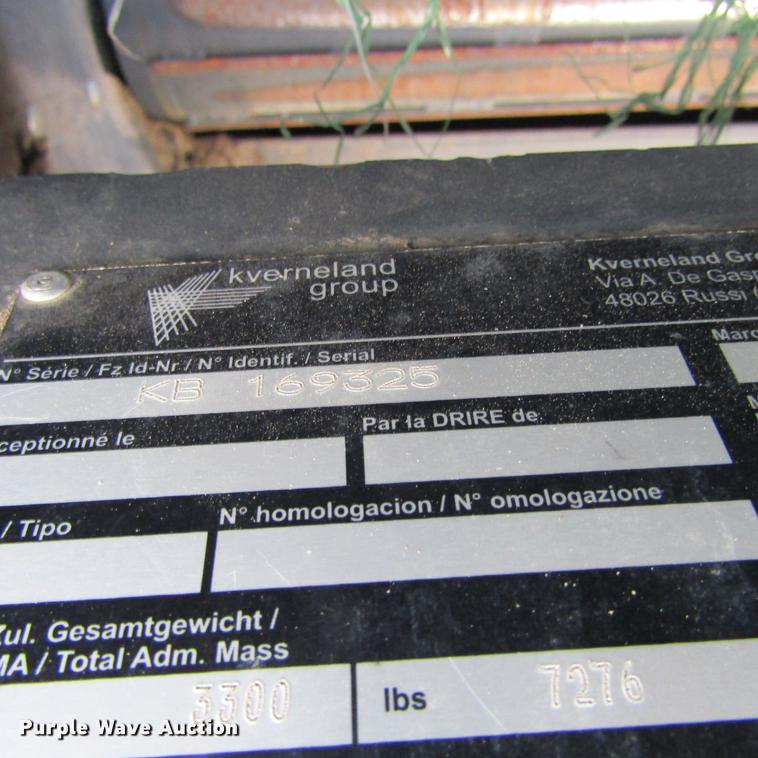 image for item EB9541 2017 Kubota BV4580 round baler