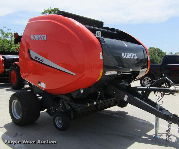image for item EB9542 2017 Kubota BV4580 round baler