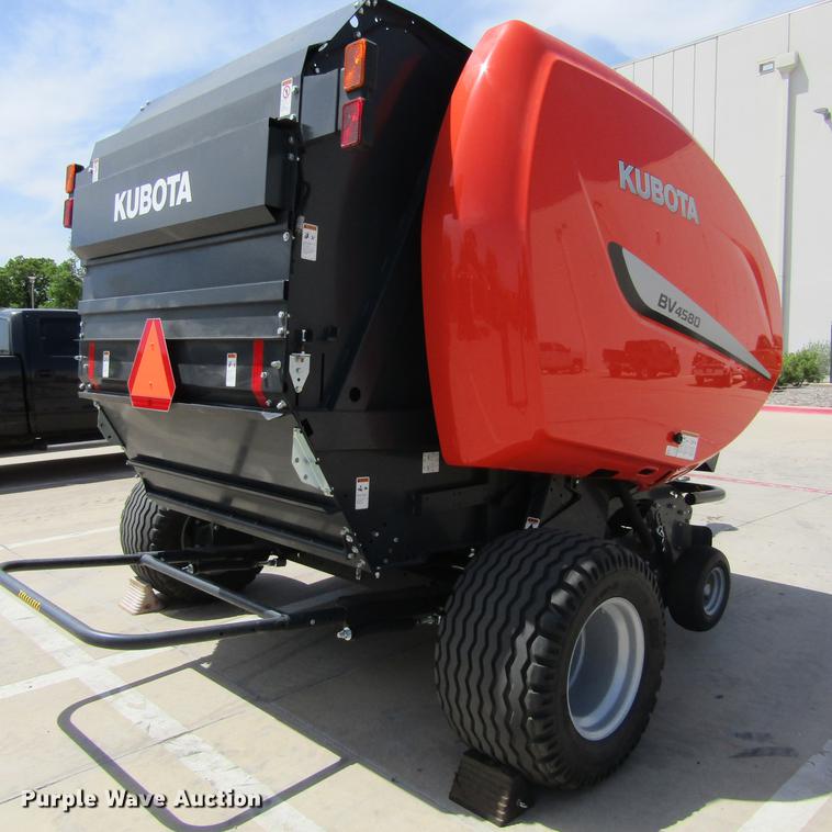 image for item EB9542 2017 Kubota BV4580 round baler