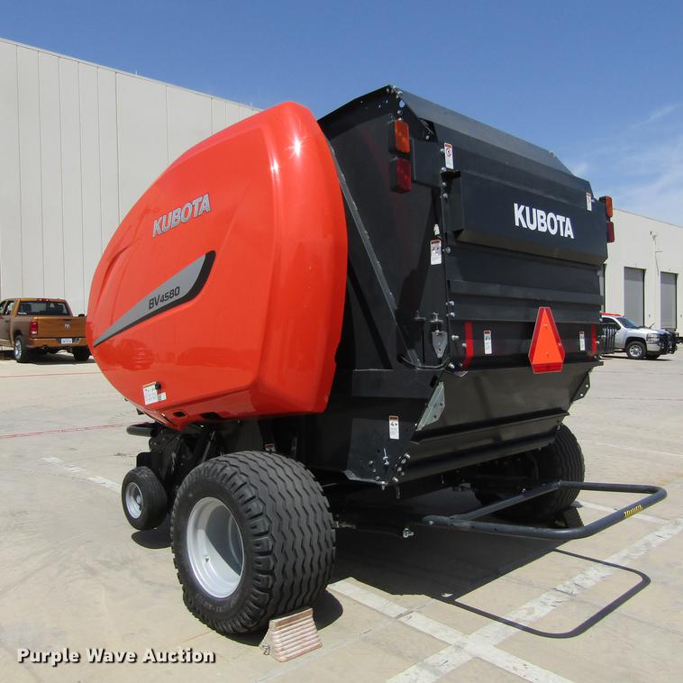 image for item EB9542 2017 Kubota BV4580 round baler