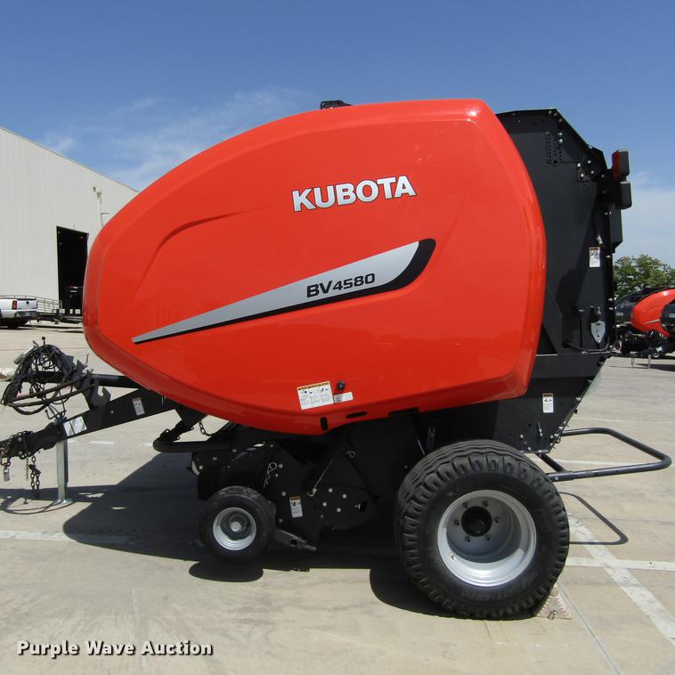 image for item EB9542 2017 Kubota BV4580 round baler