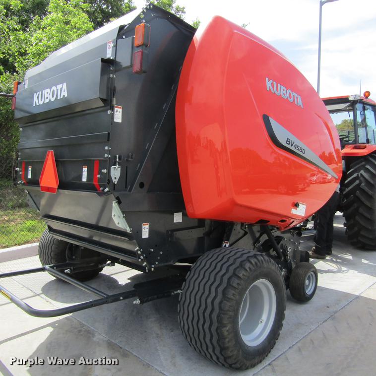 image for item EB9543 2017 Kubota BV4580 round baler