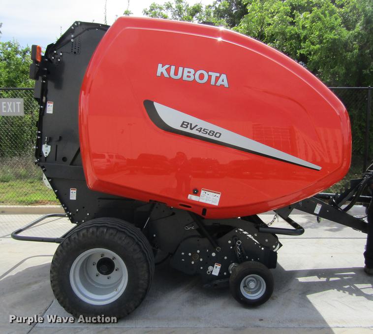 image for item EB9543 2017 Kubota BV4580 round baler