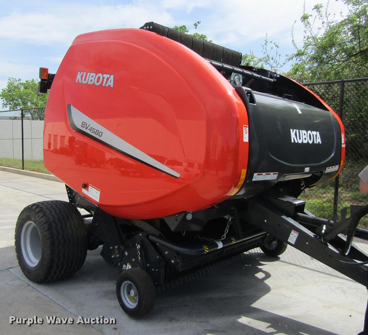 image for item EB9543 2017 Kubota BV4580 round baler