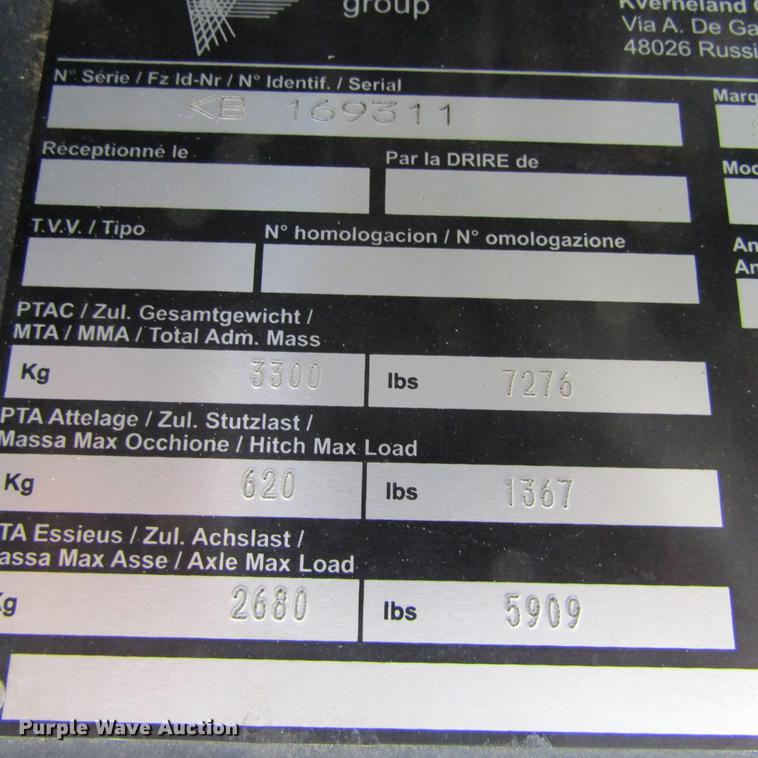 image for item EB9543 2017 Kubota BV4580 round baler