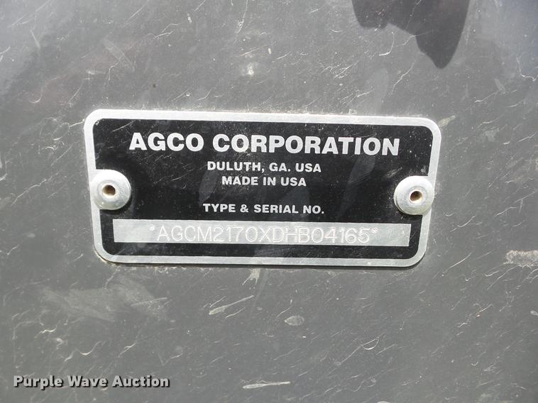 image for item J8529 2013 Massey-Ferguson Hesston 2170XD large square baler