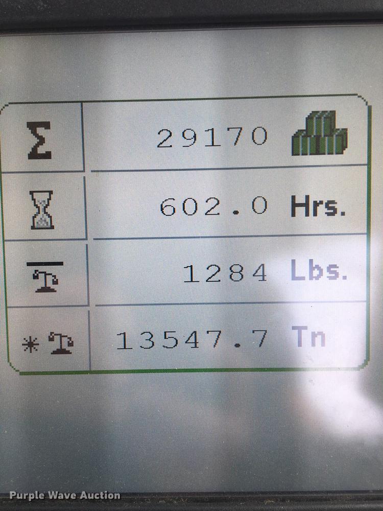 image for item J8529 2013 Massey-Ferguson Hesston 2170XD large square baler